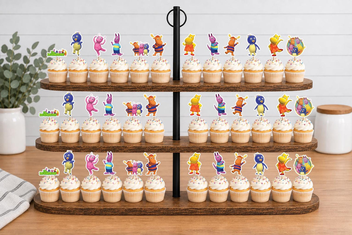 The Backyardigans Cupcake Toppers 12pc, 24pc, 36pc