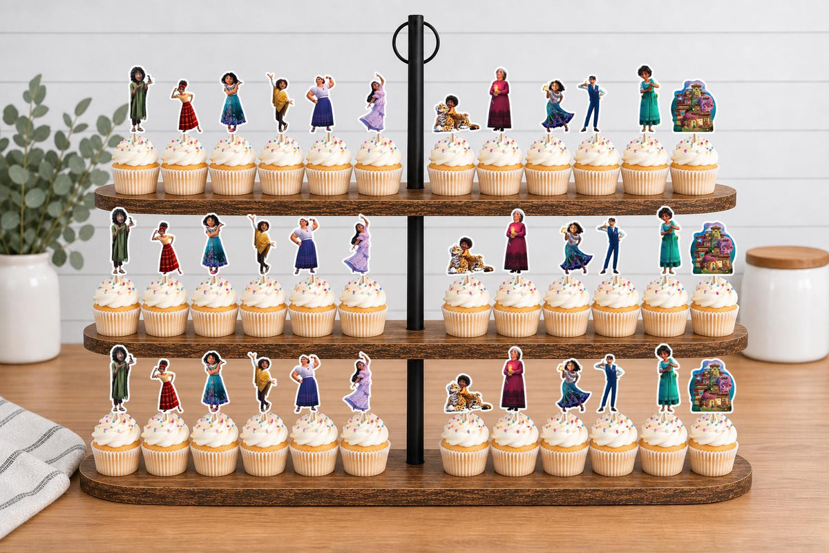 Encanto Cupcake Toppers 12pc, 24pc, 36pc