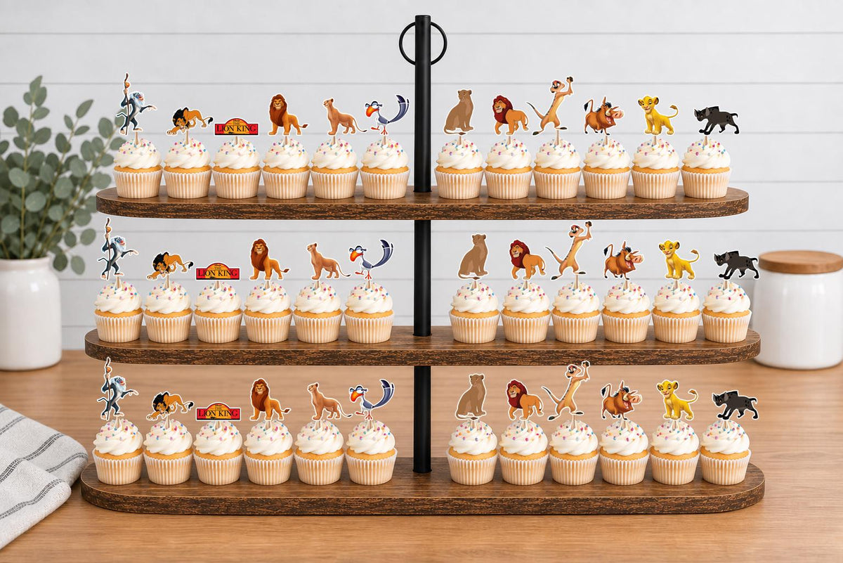 The Lion King Cupcake Toppers 12pc, 24pc, 36pc