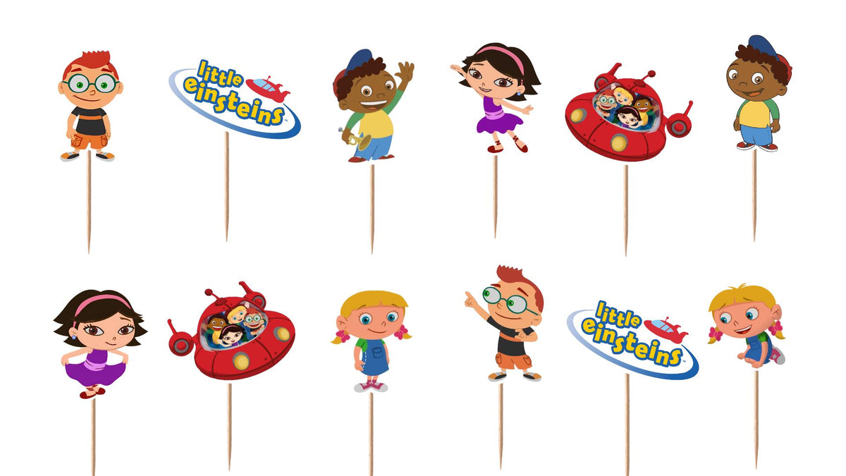 Little Einsteins Cupcake Toppers 12pc, 24pc, 36pc