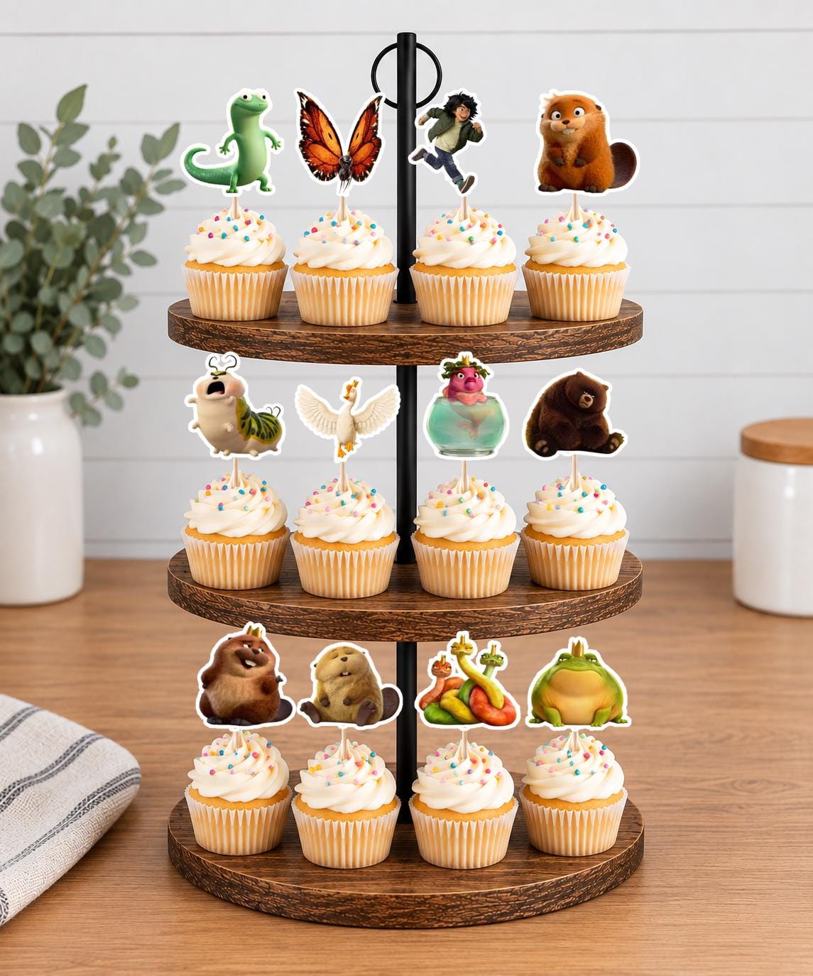 Hoppers Cupcake Toppers 12pc, 24pc, 36pc