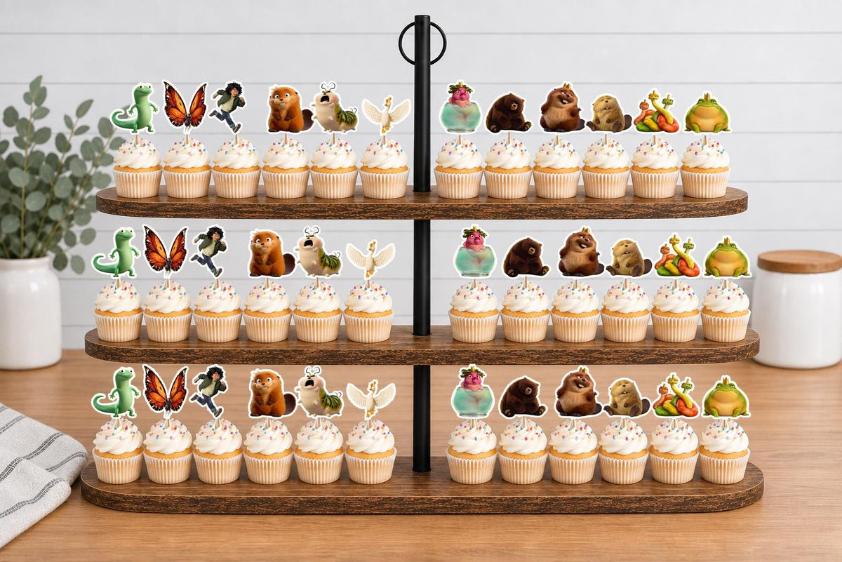 Hoppers Cupcake Toppers 12pc, 24pc, 36pc