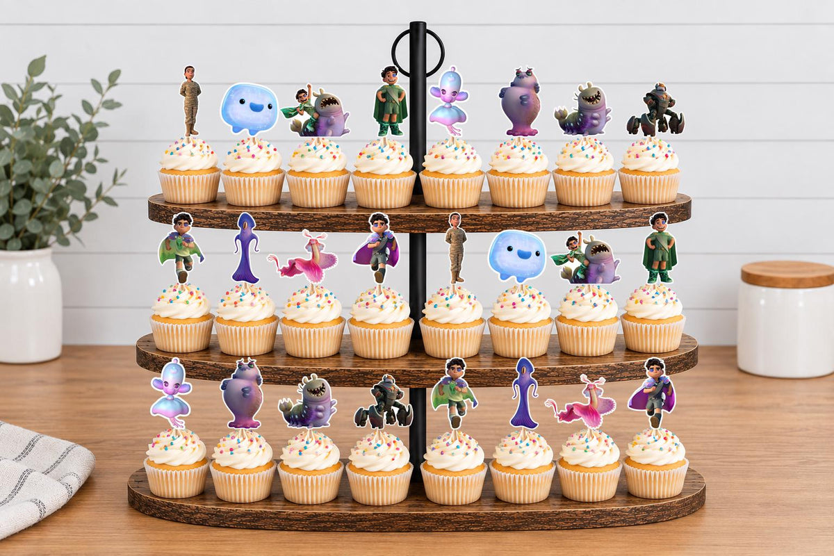 Elio Cupcake Toppers 12pc, 24pc, 36pc