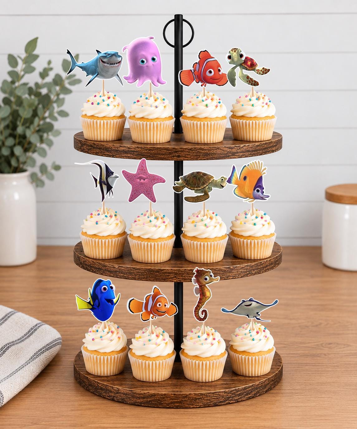 Finding Nemo Cupcake Toppers 12pc, 24pc, 36pc