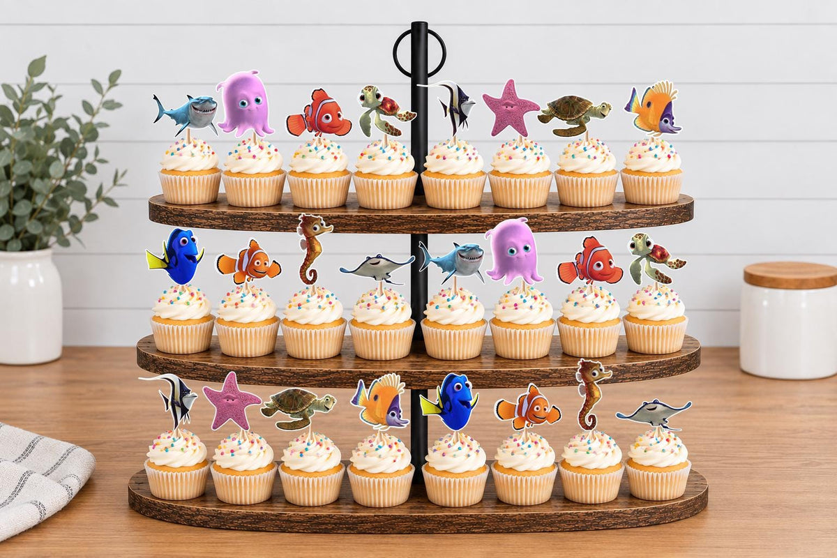 Finding Nemo Cupcake Toppers 12pc, 24pc, 36pc