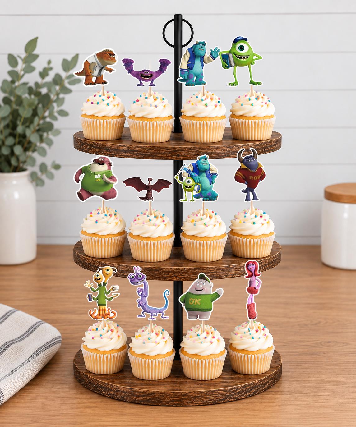 Monsters University Cupcake Toppers 12pc, 24pc, 36pc
