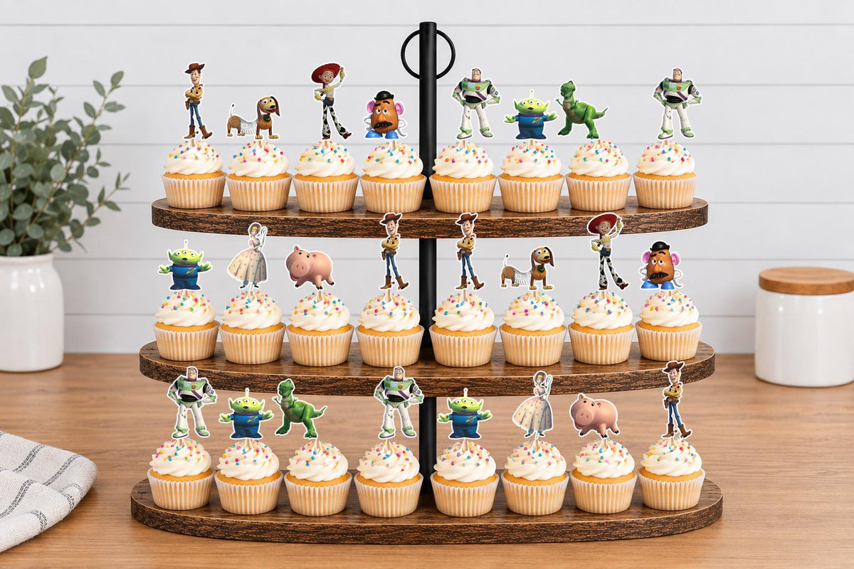 Toy Story Cupcake Toppers 12pc, 24pc, 36pc