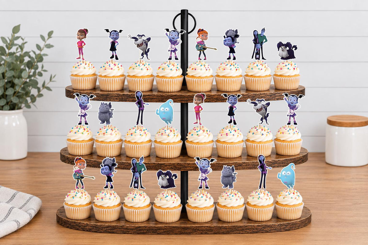 Vampirina Cupcake Toppers 12pc, 24pc, 36pc