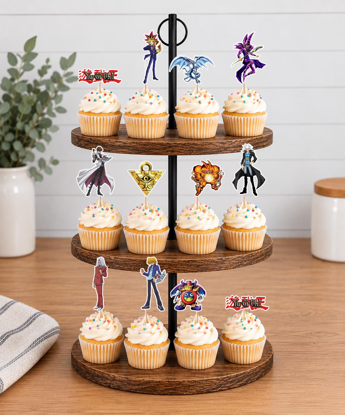 Yu-Gi-Oh! Cupcake Toppers 12pc, 24pc, 36pc