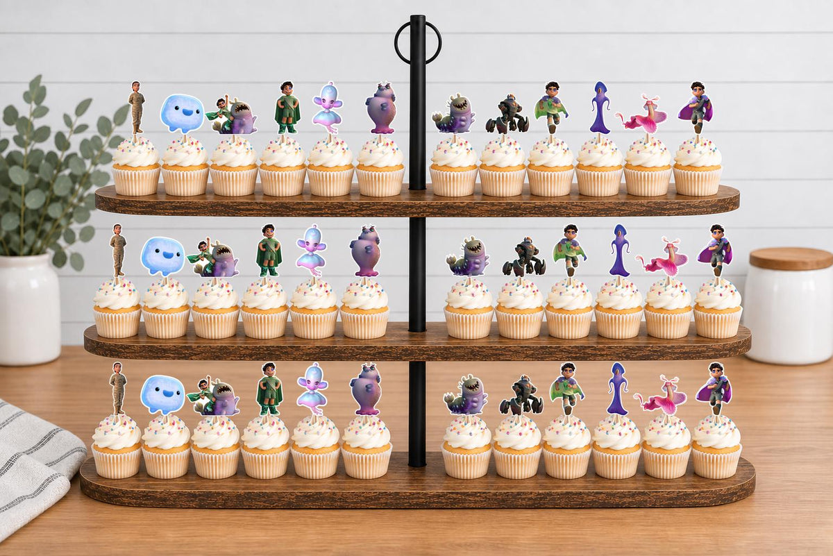 Elio Cupcake Toppers 12pc, 24pc, 36pc