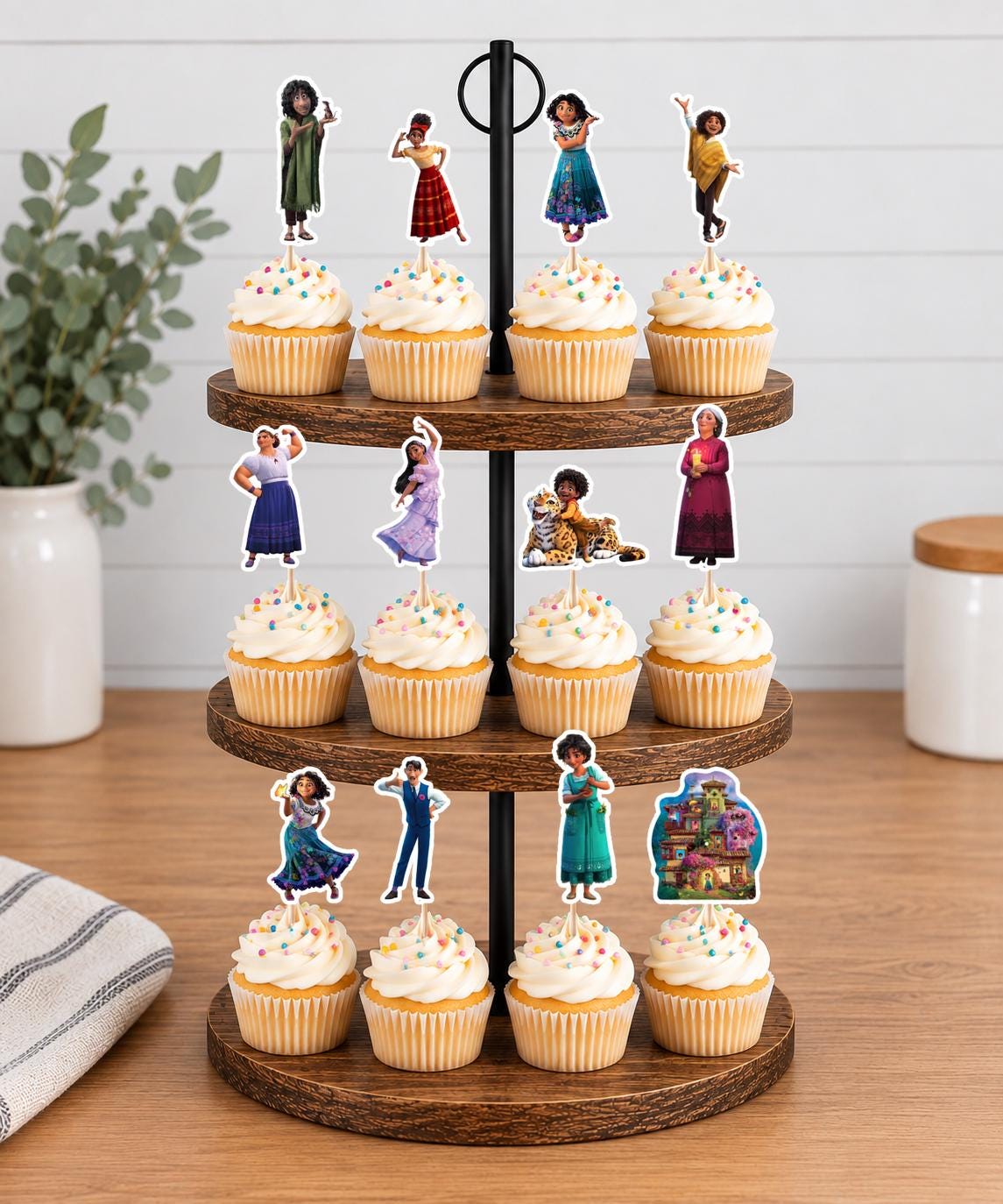Encanto Cupcake Toppers 12pc, 24pc, 36pc