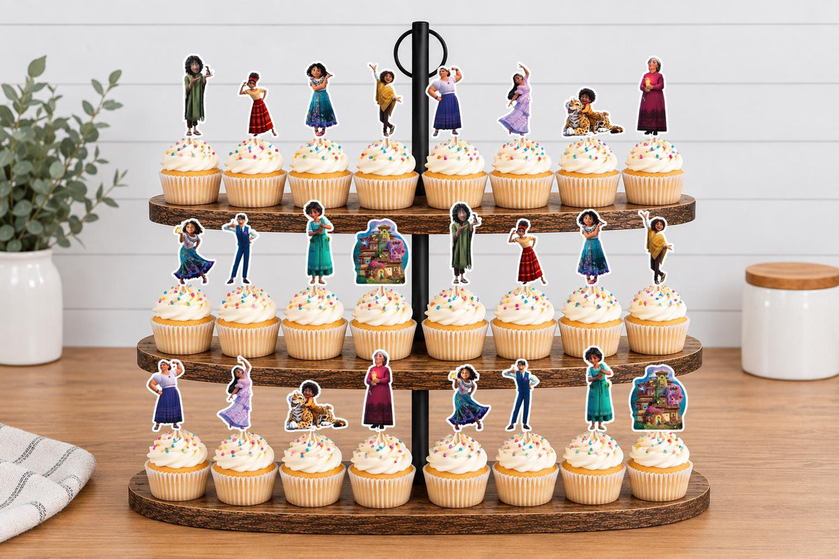 Encanto Cupcake Toppers 12pc, 24pc, 36pc