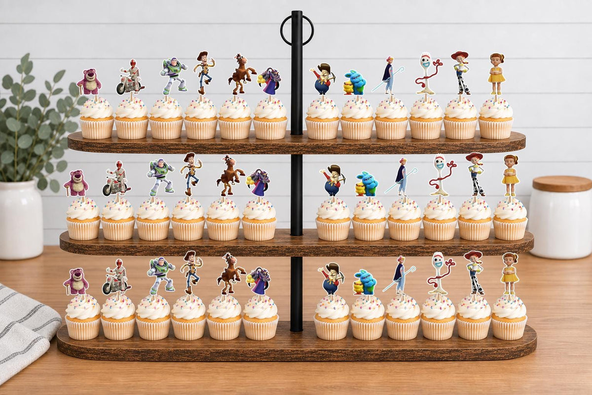 Toy Story 4 Cupcake Toppers 12pc, 24pc, 36pc