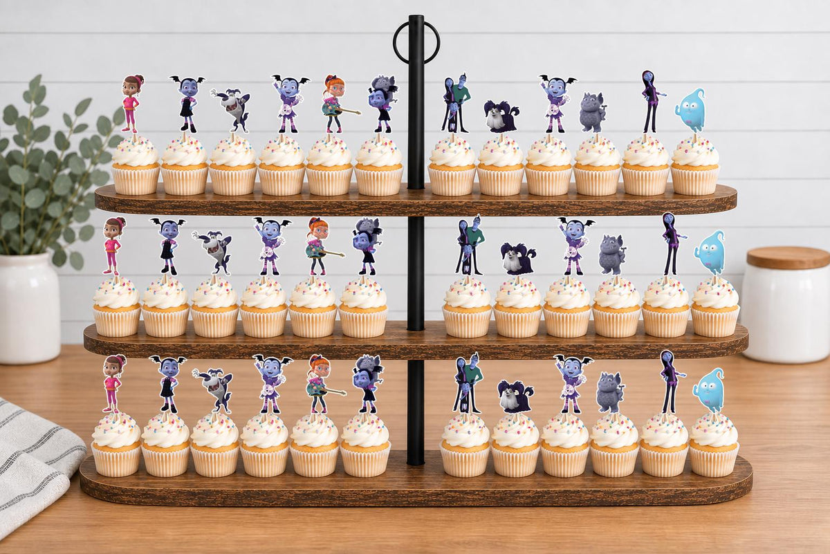 Vampirina Cupcake Toppers 12pc, 24pc, 36pc