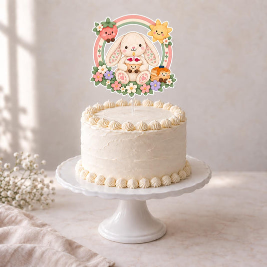 Jellycat Style Cake Topper